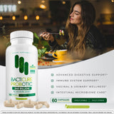 BACTICURE Multivitamins 118g capsule bottle with fresh fruits