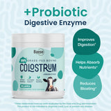 Baese Nutrition Colostrum Powder 4000mg in a bowl