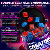 Bageto Creatine Gummies Mixed Berry in a hand