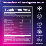 Bageto Creatine Gummies Mixed Berry nutritional information