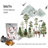 Baikal Tea Chaga Mushroom Tea with a thermos