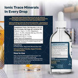 Baja Gold Liquid Ocean Minerals 260g with fresh ingredients