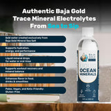 Baja Gold Liquid Ocean Minerals 505g side view