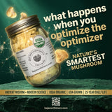 Baja North Mercantile Organic Mushroom Supplement 10g back view