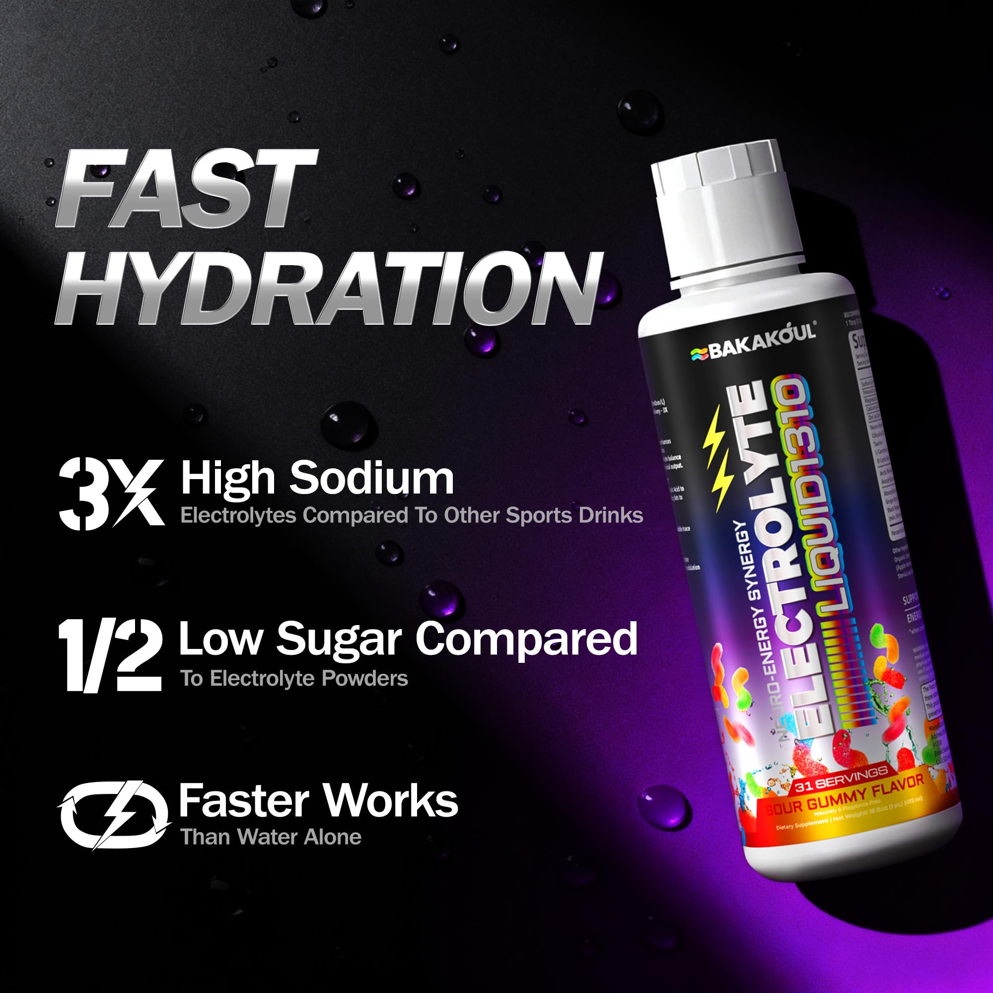 BAKAKOUL BCAA Supplement 450g with shaker bottle