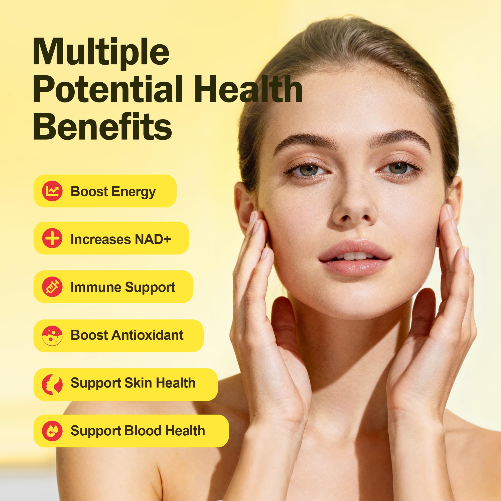 BAKAKOUL NAD+ Liquid Supplement ingredients list