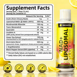 BAKAKOUL NAD+ Liquid Supplement packaging with nutritional information