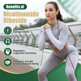BAKAKOUL NAD Resveratrol Supplement side view with dosage