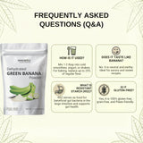 Baking with Manubolu Green Banana Powder in a bowl