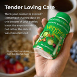 Balance of Nature Veggies Supplement side view showing capsule size