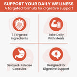 Balance ONE Candida Cleanse Supplement displayed with fresh herbs