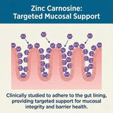 Balance ONE Gut Repair Supplement side view showing serving size