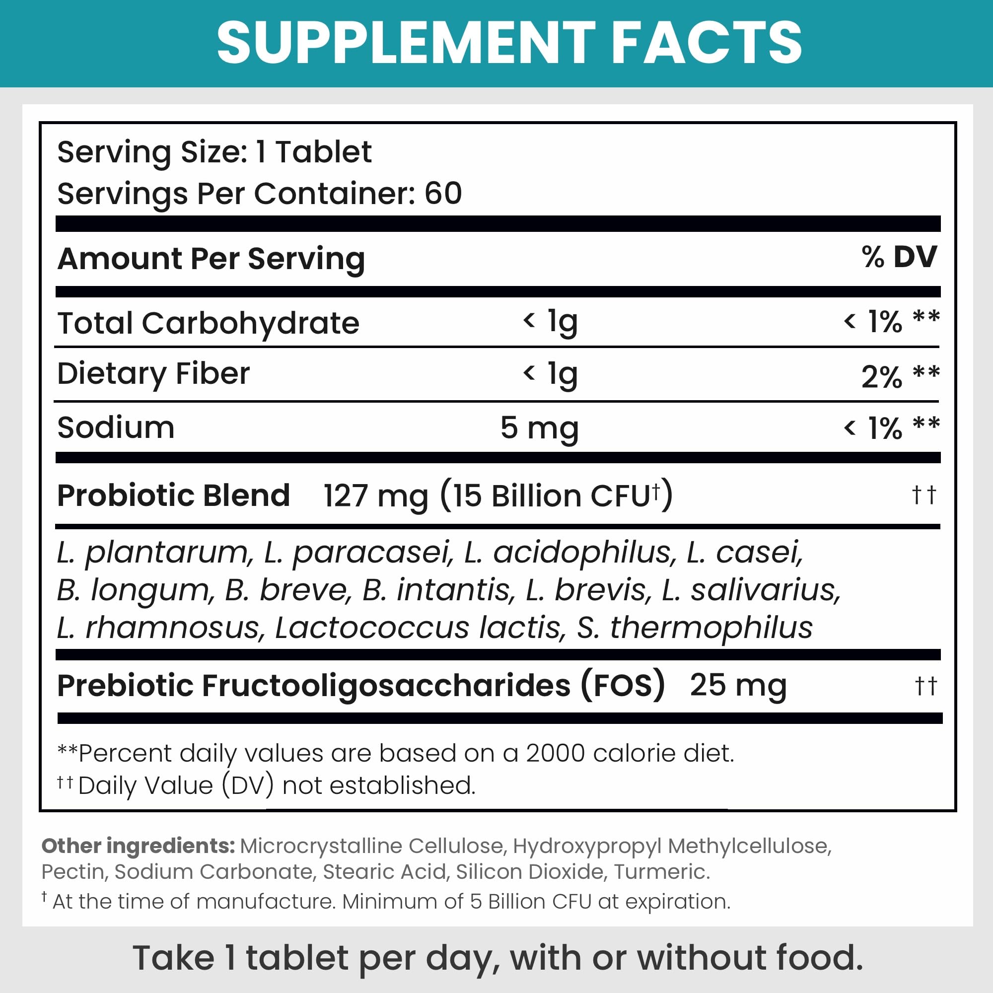 Balance ONE Probiotic Acidophilus Tablets in a travel bag