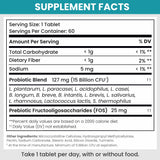 Balance ONE Probiotic Acidophilus Tablets in a travel bag