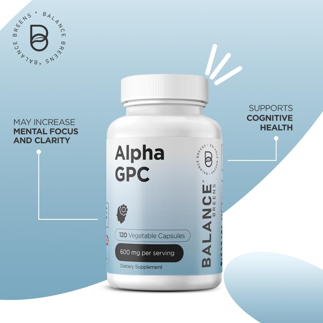 Balancebreens Choline Supplement 190g packaging with ingredients listed