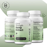 Balancebreens Hemp Extract Capsules side view