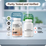 Balancebreens Hyaluronic Acid Supplement on a wooden table