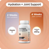 Balancebreens Hyaluronic Acid Supplement with a measuring spoon