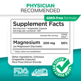 Balancebreens Magnesium Glycinate 200mg Capsules in a wellness setting