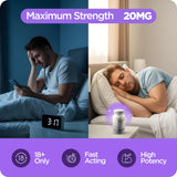 Balancebreens Melatonin 20mg Sleep Tablets bottle with 120 count