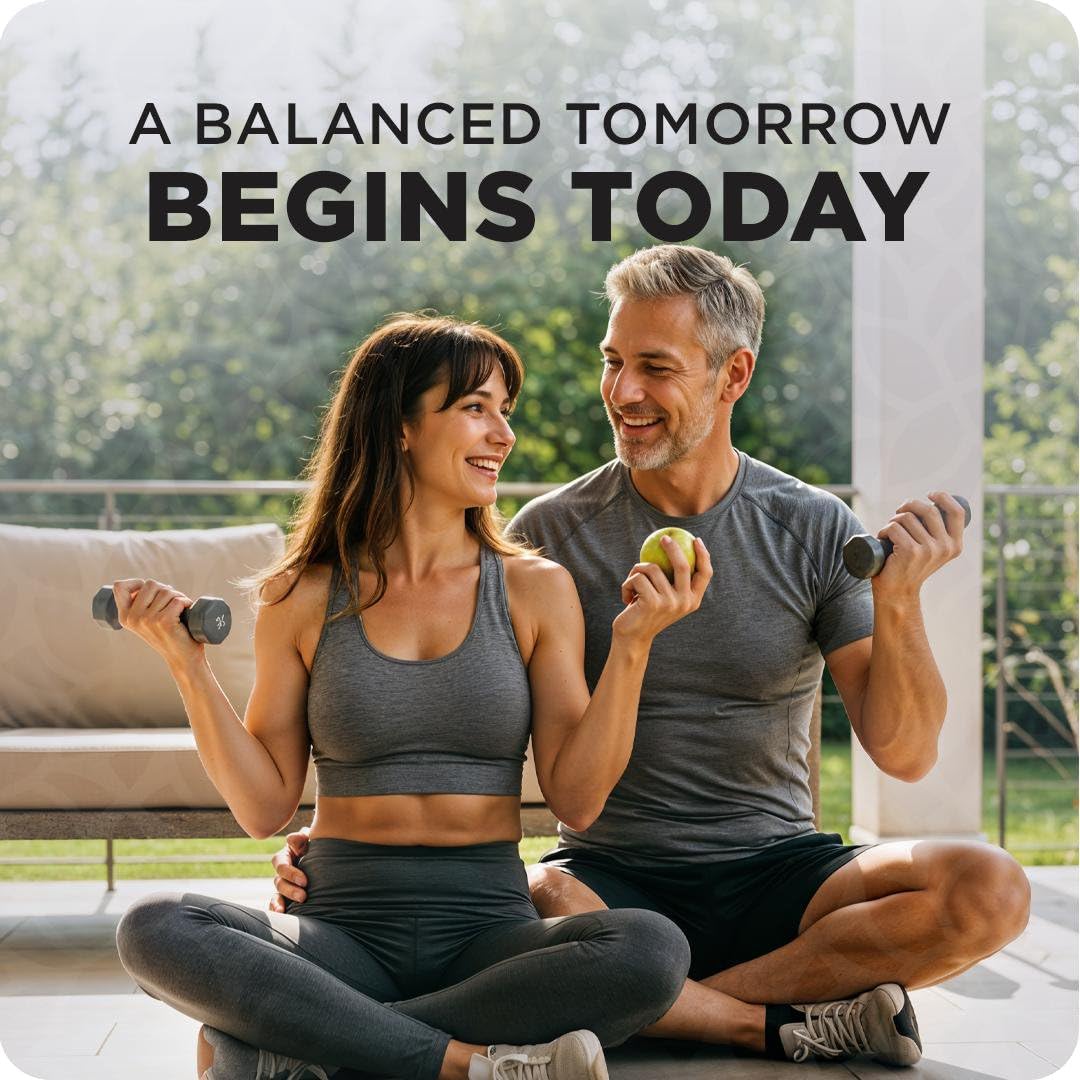Balancebreens Vertigo Relief Supplement 1750mg lifestyle scene with a healthy setting