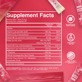 Balanced Botanicals Calm & Ready Sleep Powder Strawberry Piña Colada on a kitchen counter