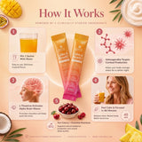 Balanced Botanicals Calm & Ready Sleep Powder Tropical lifestyle scene