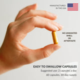 BalanceGenics Turmeric Ginger Curcumin 1000mg capsules with ingredients list
