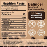 Balincer Mushroom Coffee Blend packaging