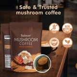 Balincer Mushroom Coffee Blend ziplock bag for freshness