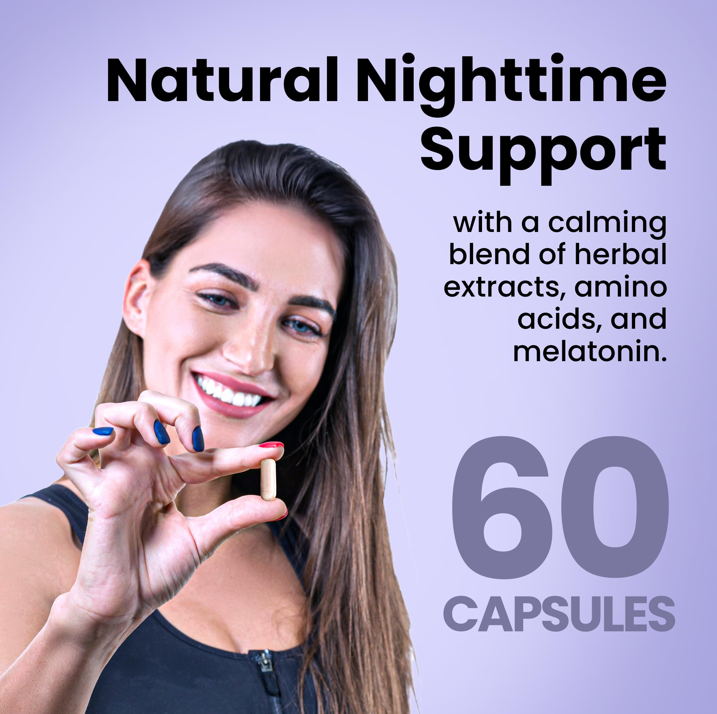 Ballo Nutrition Goodnight Sleep Capsules in a lifestyle setting