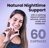 Ballo Nutrition Goodnight Sleep Capsules in a lifestyle setting