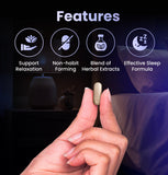 Ballo Nutrition Goodnight Sleep Capsules with ingredients list