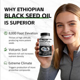 balmbare Black Seed Oil Softgels showing the bottle and softgels