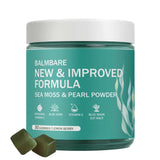 balmbare Sea Moss Gummies with pearl powder ingredients