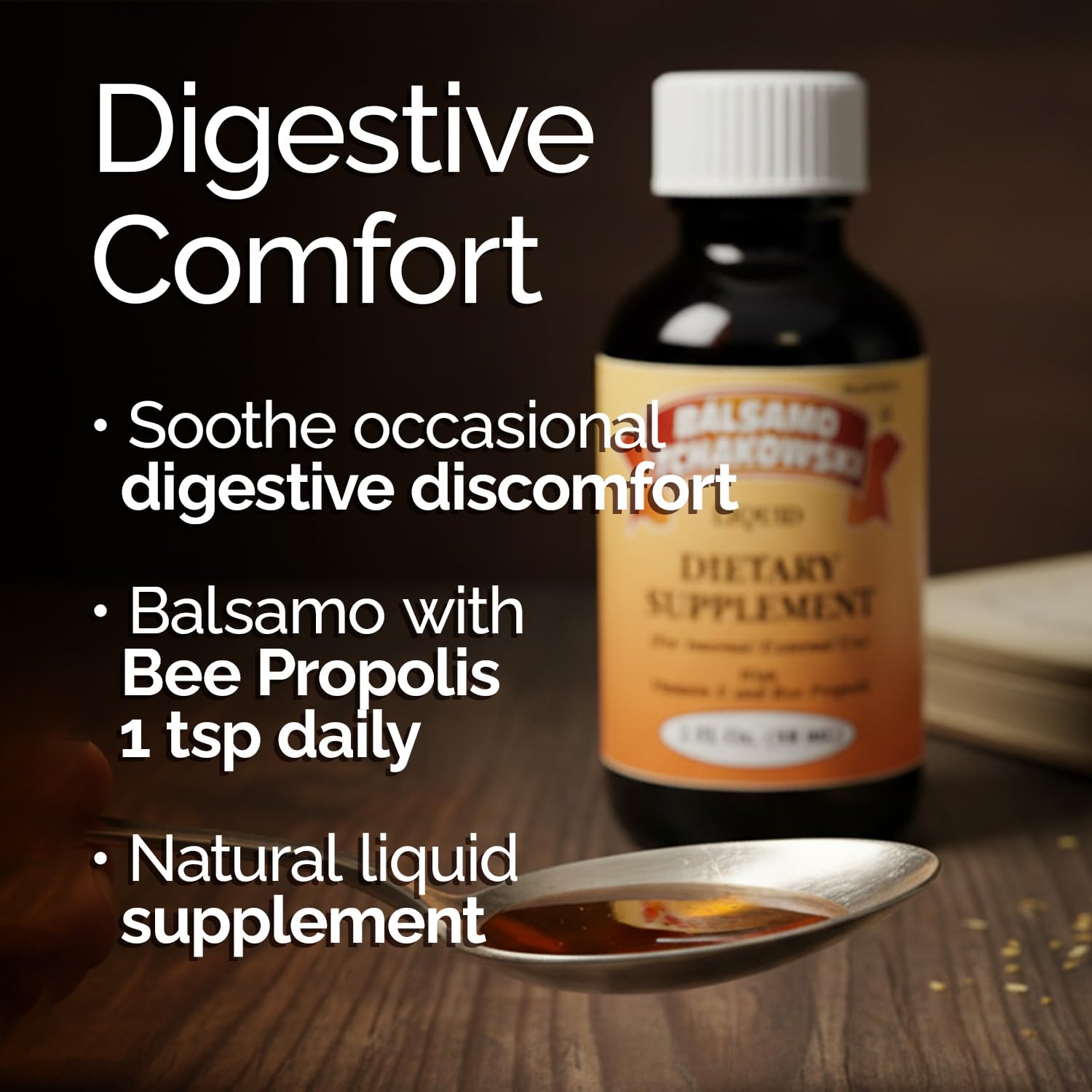 Balsamo Tchakowski Propolis Liquid 390g side view