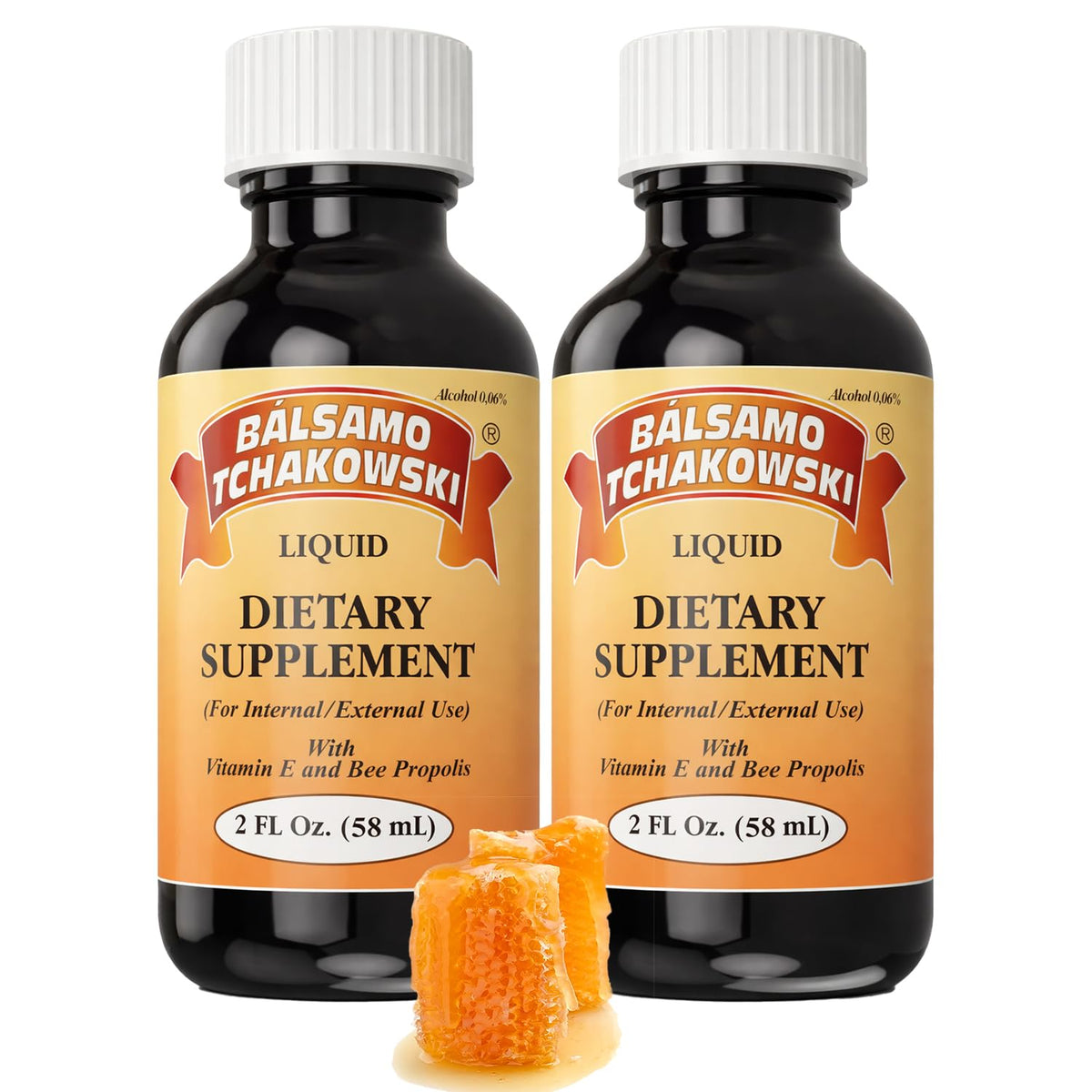 Balsamo Tchakowski Propolis Liquid 454g front view