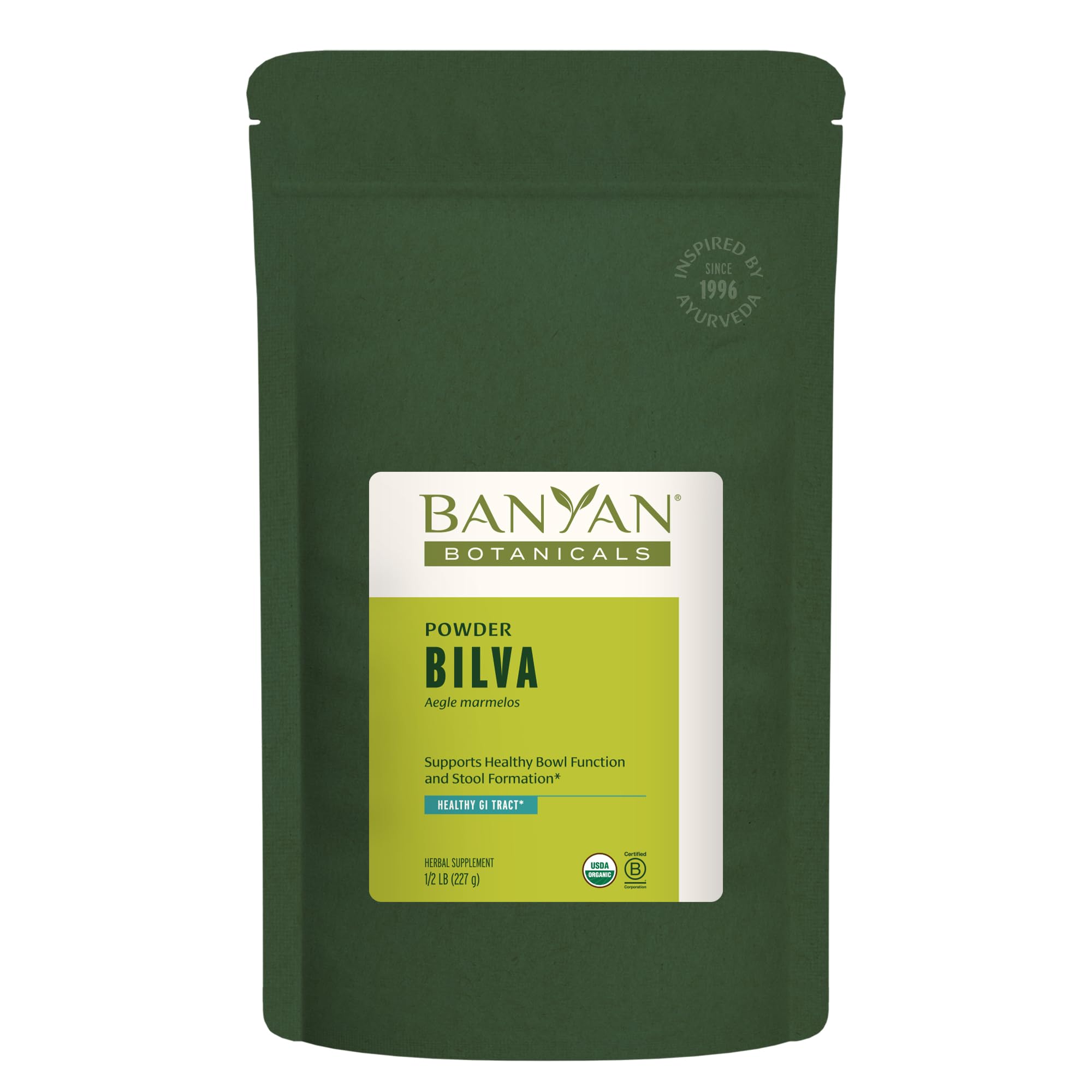 Banyan Botanicals Bilva Fruit Powder 249g front view