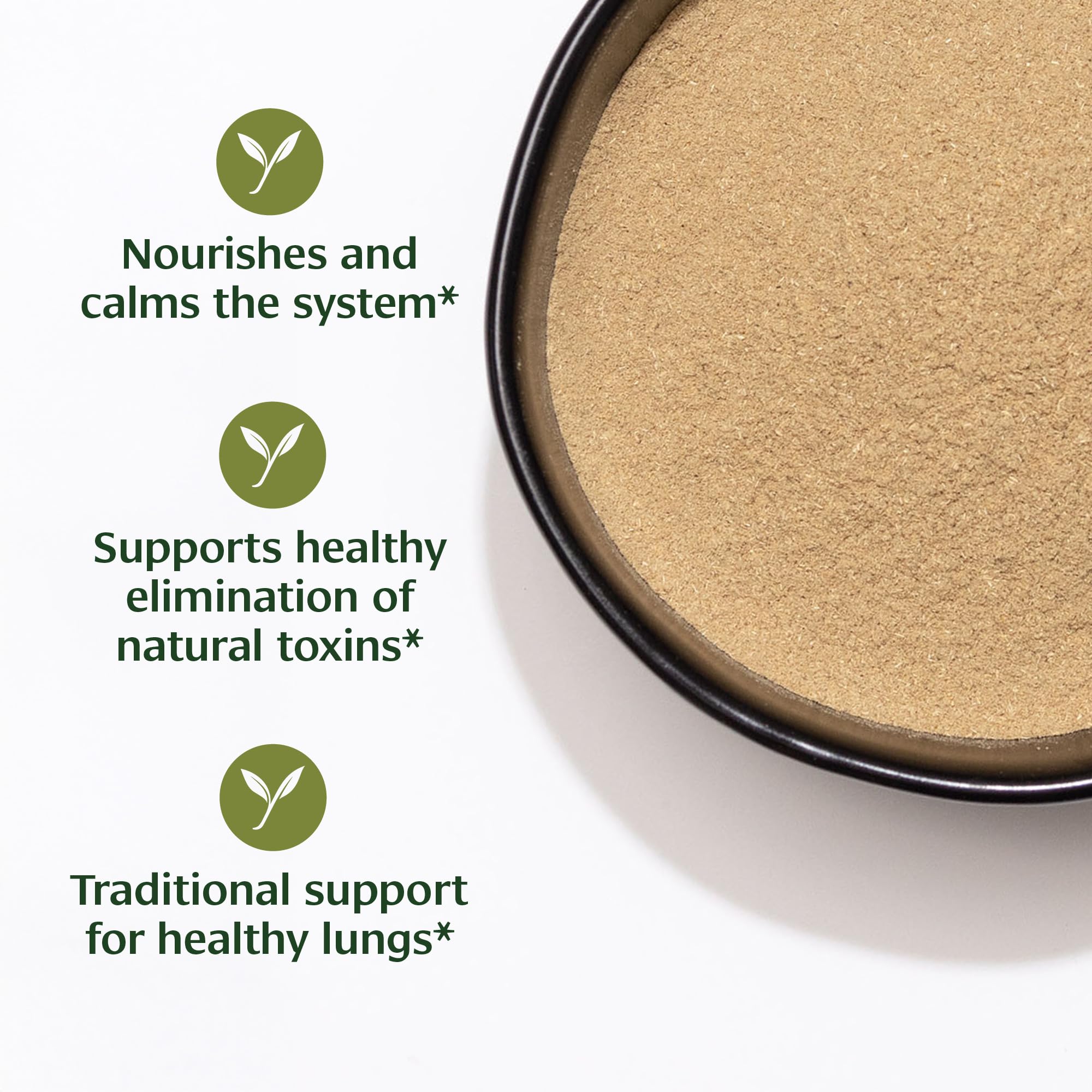 Banyan Botanicals Dashamula Powder packaging side view