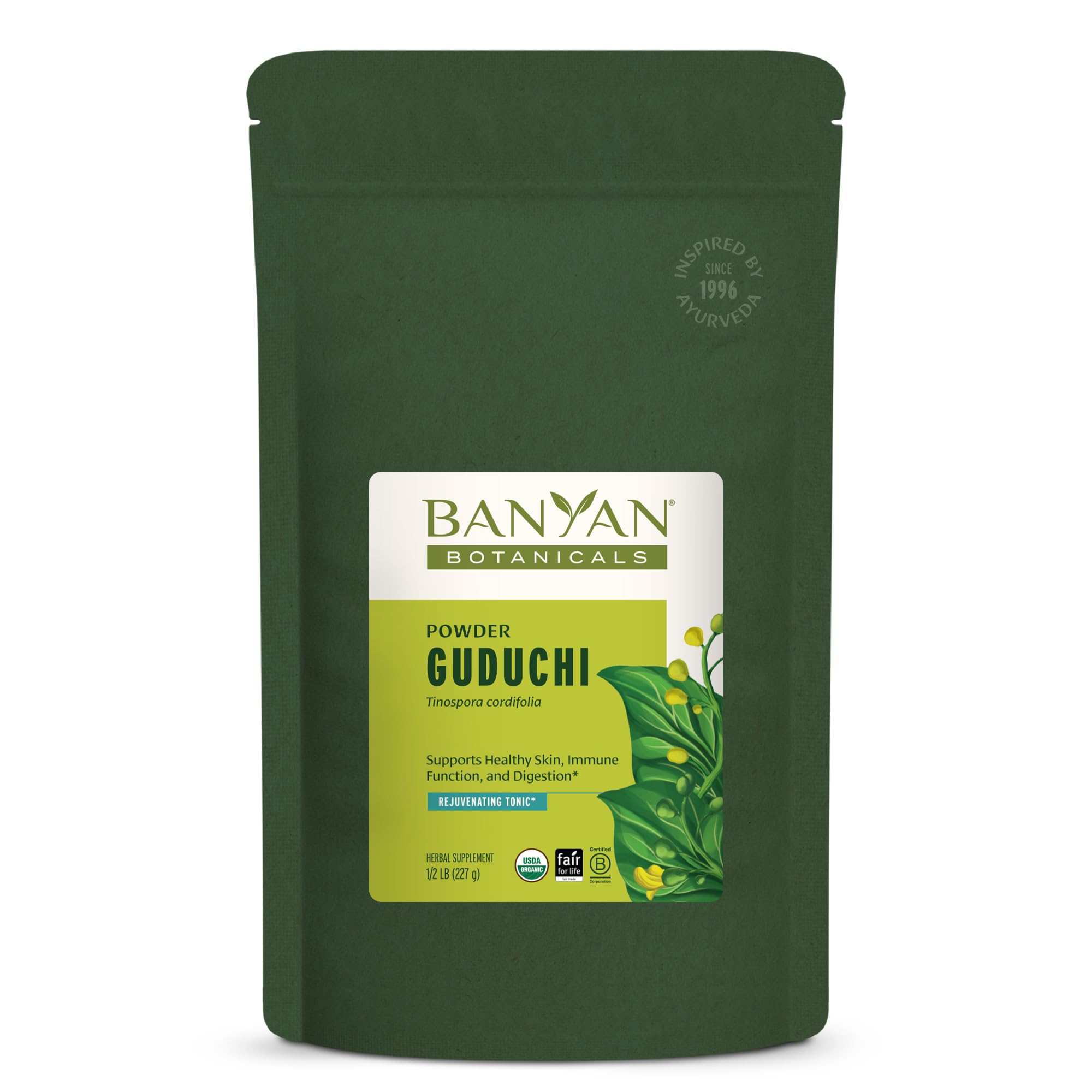 Banyan Botanicals Giloy Powder 240g front view