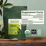 Banyan Botanicals Haritaki Churna 454g serving suggestion