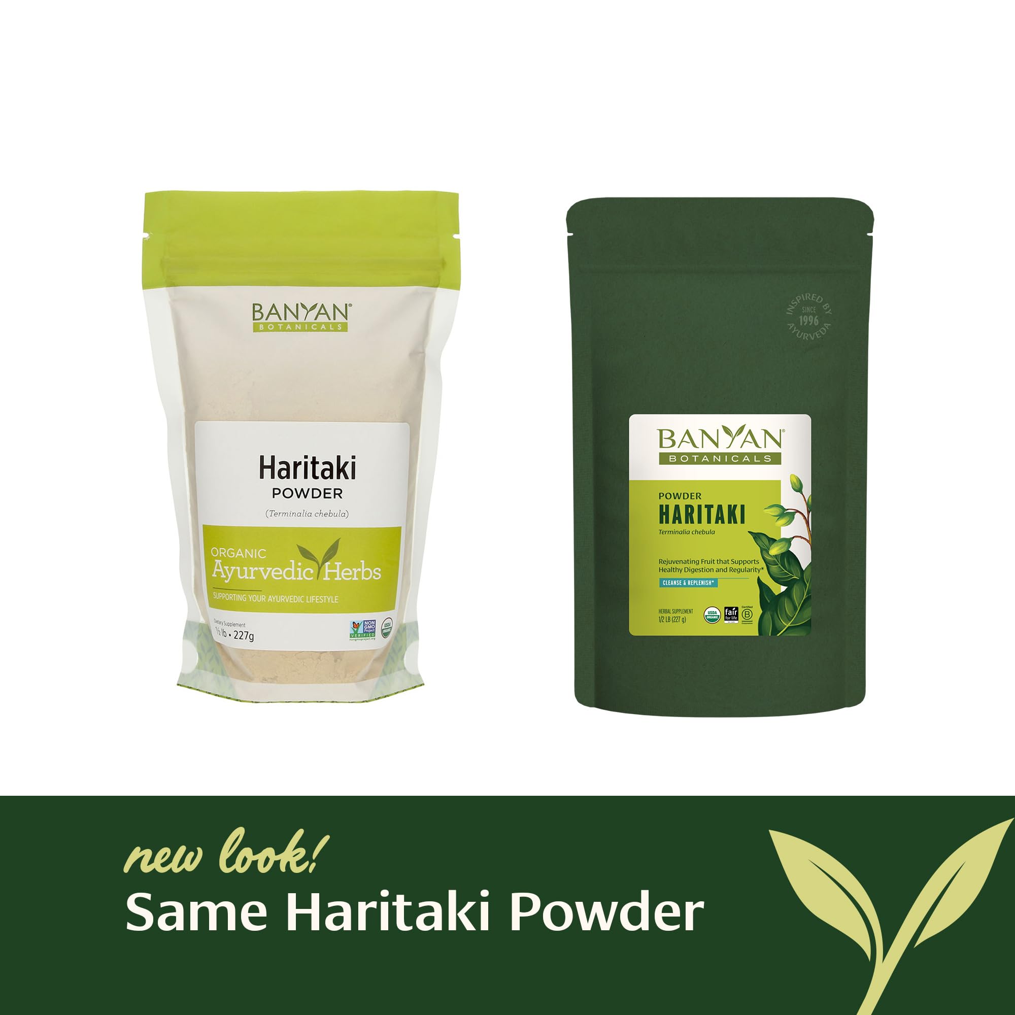 Banyan Botanicals Haritaki Fruit Powder close-up