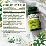 Banyan Botanicals I Sleep Soundly Sleep Supplement ingredients list