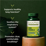Banyan Botanicals Licorice Root Lung Formula packaging side view