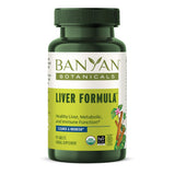Banyan Botanicals Liver Formula 500mg tablets front view