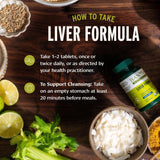 Banyan Botanicals Liver Formula 500mg tablets packaging