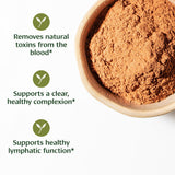 Banyan Botanicals Manjishtha Powder packaging side view