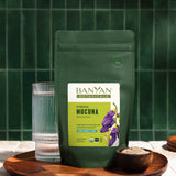 Banyan Botanicals Mucuna Pruriens organic powder lifestyle scene