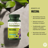 Banyan Botanicals Mucuna Pruriens Tablets 500mg packaging