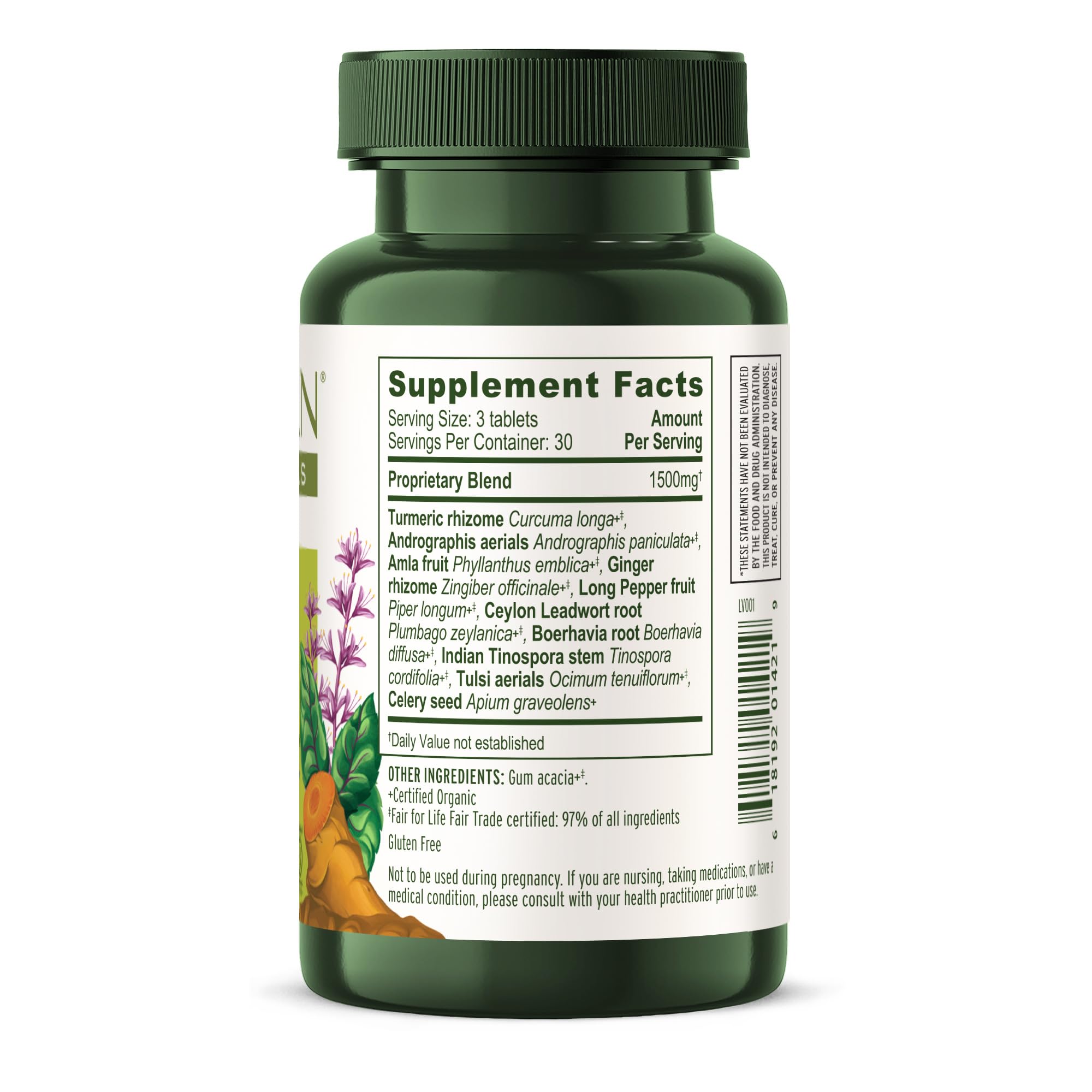 Banyan Botanicals Pollen Protect tablets close-up